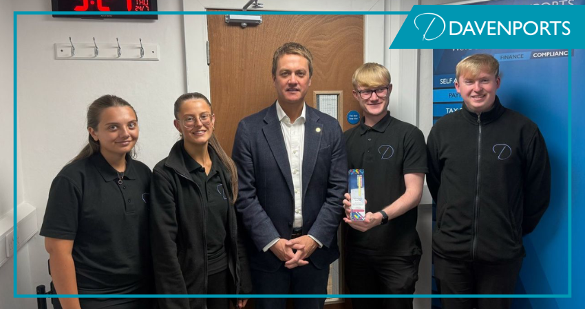 A Visit from MP James Frith